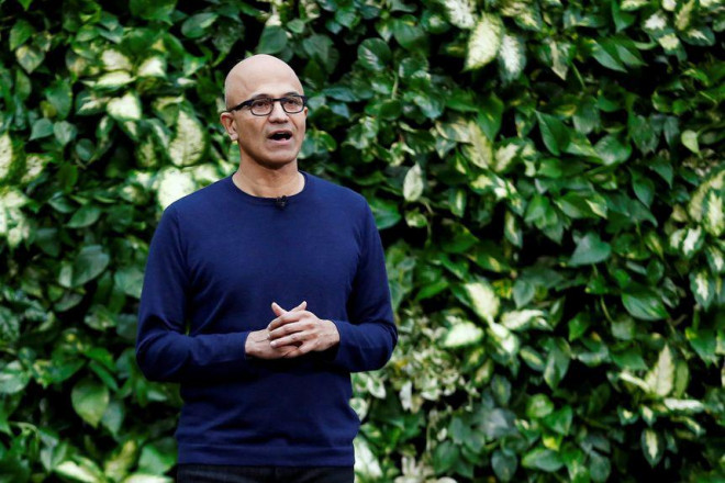 Satya Nadella.