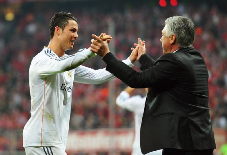 Ancelotti có thể tái hợp với Ronaldo tại MU