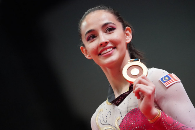 Farah Ann có một gương mặt khả ái, cô sẽ tham dự SEA Games 31.&nbsp; &nbsp;Ảnh: NST