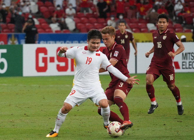 Quang Hải và đồng đội sẽ chơi giải cuối cùng AFF Cup 2022 dưới thời HLV Park Hang-seo. Ảnh: ANH DUY