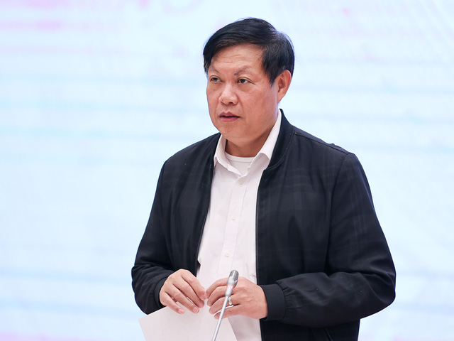 Thứ trưởng Bộ Y tế Đỗ Xuân Tuyên. (Ảnh: VGP)