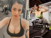 Thể thao - Hot girl phòng Gym Trần Huyền Trang bỏ việc lương cao, tập ba vòng quyến rũ