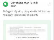 Cách lưu giấy F0 khỏi bệnh, tiêm vắc-xin, xét nghiệm ngay trên PC-Covid