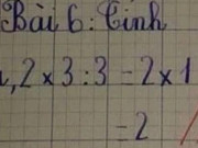 Giáo dục - du học - Bài Toán Tiểu học: &quot;2 x 3 : 3 =?&quot;, dân tình chắc nịch bằng 2 nhưng trật lất, cô giáo đưa ra đáp án không thể cãi được