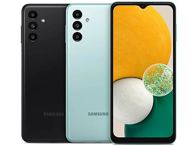 Galaxy A13 có thiết kế camera phẳng với mặt lưng.