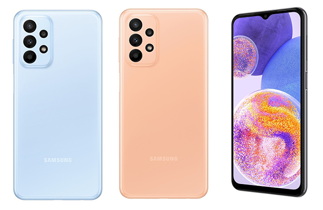 Galaxy A23 có pin 5000 mAh.