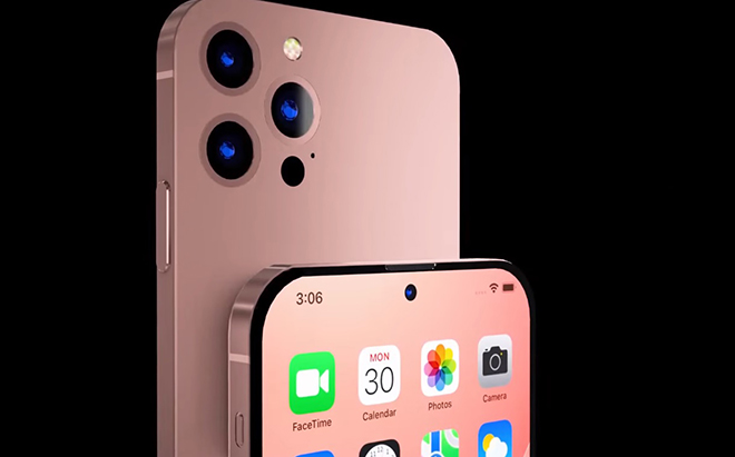 Ảnh concept mới nhất của iPhone 14 Pro.