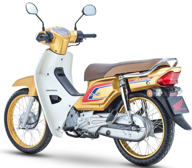 Lần đầu “chạm mặt” huyền thoại 2022 Honda Dream bản vàng óng ánh - 10