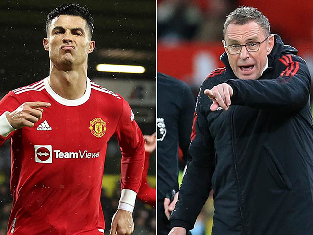 Nghi vấn Ronaldo không chấn thương, bị Rangnick loại khỏi trận MU thua Man City