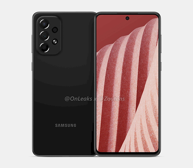 Ảnh concept&nbsp;Galaxy A73.