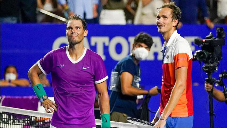 Nadal có thể gặp Medvedev ở bán kết hoặc chung kết Indian Wells Masters sắp tới