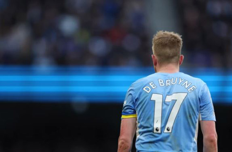 De Bruyne ghi bàn thứ 2 cho Man City ngay trong hiệp 1