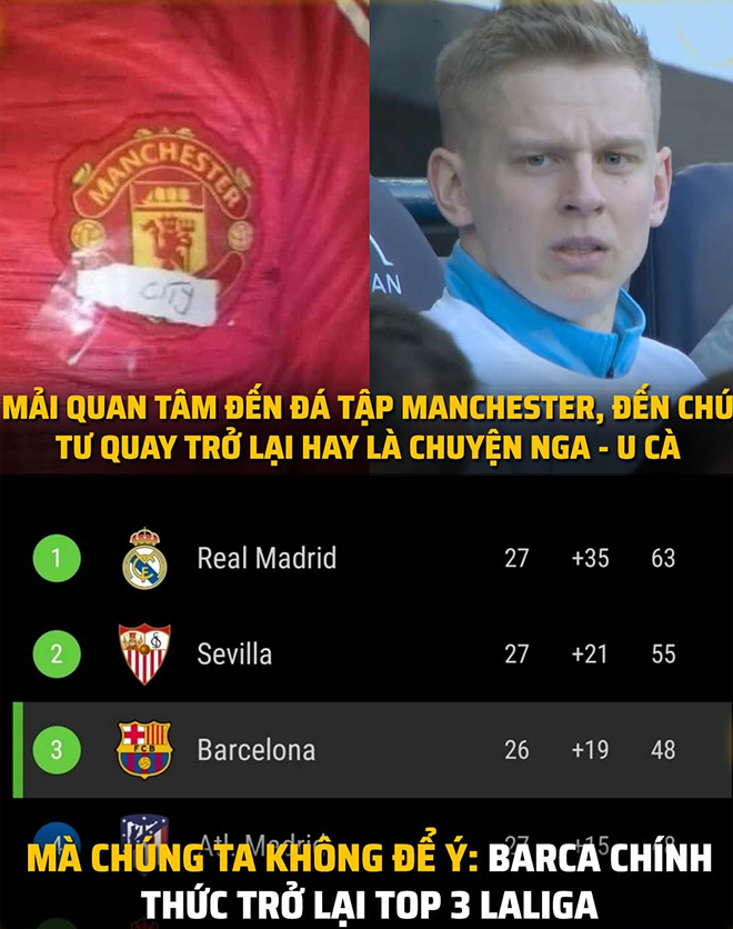 Barca chính thức trở lại top 3 La Liga.