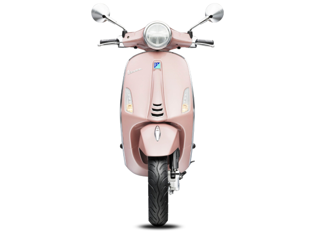 Vespa Primavera Pink Rosa màu hoa hồng trình diện, đốn tim phái đẹp Việt - 5