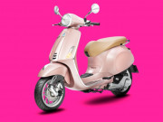 Thế giới xe - Vespa Primavera Pink Rosa màu hoa hồng trình diện, đốn tim phái đẹp Việt