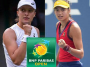 Thể thao - Lịch thi đấu đơn nữ tennis giải Indian Wells 2022