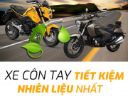 Thế giới xe - Infographic: Top 10 xe côn tay phổ thông tiết kiệm nhiên liệu nhất