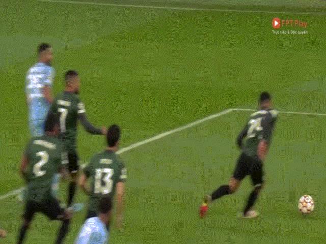 Video bóng đá Man City - Sporting Lisbon: Đôi công hấp dẫn, tiếc nuối phút 47 (Vòng 1/8 Cúp C1)