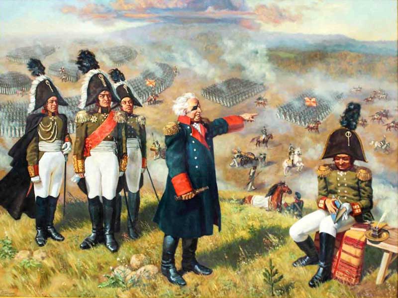 Kutuzov đánh bại quân đội của Napoleon Bonaparte (ảnh: History)