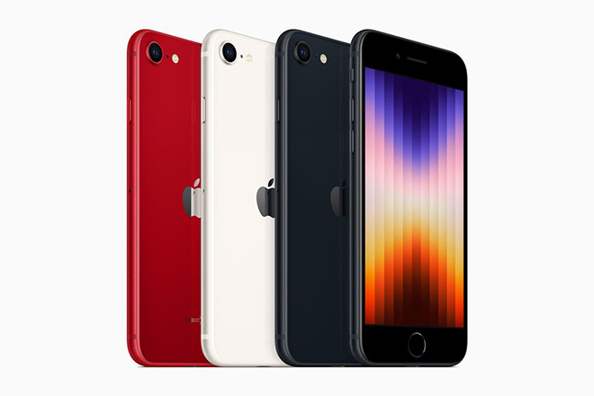 Các màu của iPhone SE 3.