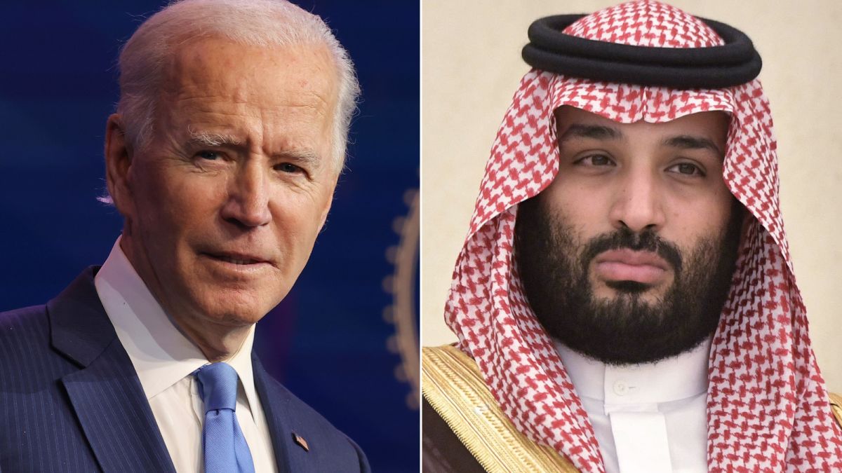 Thái tử MbS chưa có một cuộc trao đổi chính thức nào với ông Biden.