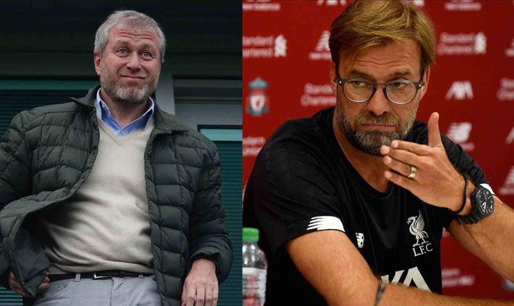 Theo HLV Jurgen Klopp, Roman Abramovich xứng đáng bị Chính phủ Anh trừng phạt