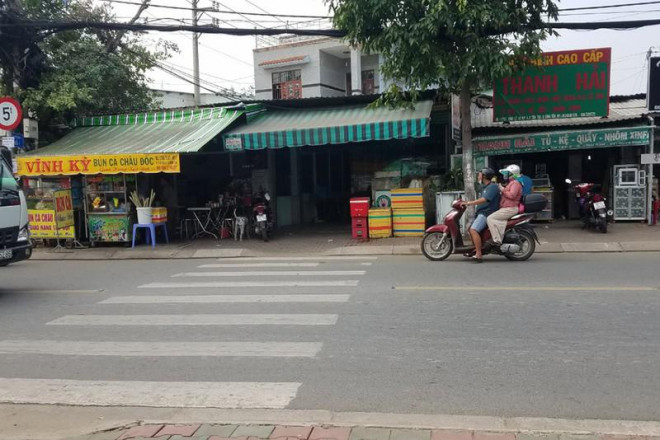 Nơi xảy ra vụ việc là căn nhà trên đường Trần Văn Giàu. Ảnh: HT