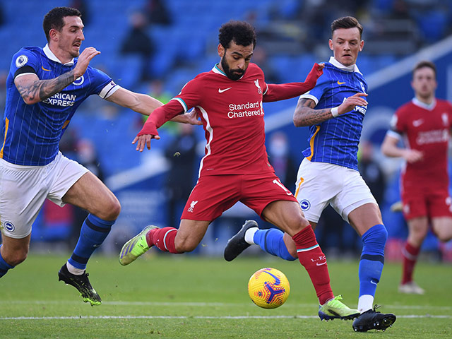 Trực tiếp bóng đá Brighton - Liverpool: Chớ chủ quan trước ”ngựa ô” (Vòng 29 Ngoại hạng Anh)