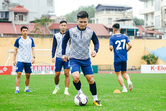 Hà Nội đã bị ảnh hưởng bởi Covid. Ảnh: Hanoi Football Club