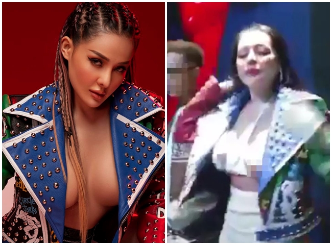 Trước đó, hot girl Võ Thị Ngọc Ngân ăn mặc táo bạo, nói không với mốt &#34;no bra&#34; chơi DJ tại một club khiến vòng 1 bị &nbsp;&#34;lộ thiên&#34; do nhảy quá sung.&nbsp;Sau sự cố này, người đẹp Bình Bịnh còn đăng tải hình ảnh mặc chiếc áo khoác trong buổi biểu diễn kèm lời nhắn: &#34;Cái áo khoác được hỏi mua nhiều nhất qua giờ. Có thiệt là mấy bạn muốn mua không? Ngân có thanh lí đó&#34;.
