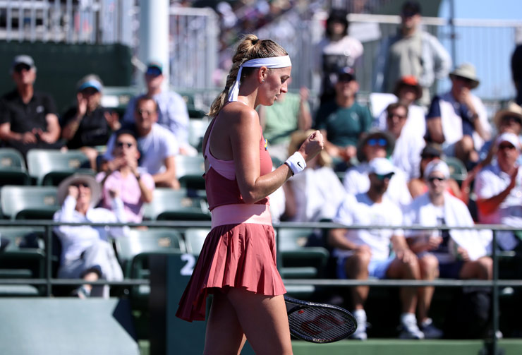 Cựu vô địch Grand Slam Kvitova "bừng tỉnh" đúng lúc