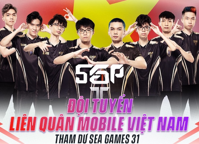 SGP chính thức trở thành đại diện cho Việt Nam tại SEA Games 31, thi đấu bộ môn eSport Liên Quân Mobile.