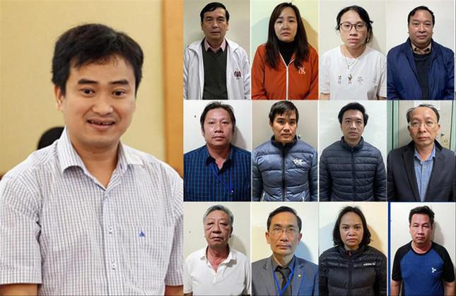 Bị can Phan Quốc Việt, Tổng giám đốc Công ty Việt Á cùng một số bị can trong vụ án