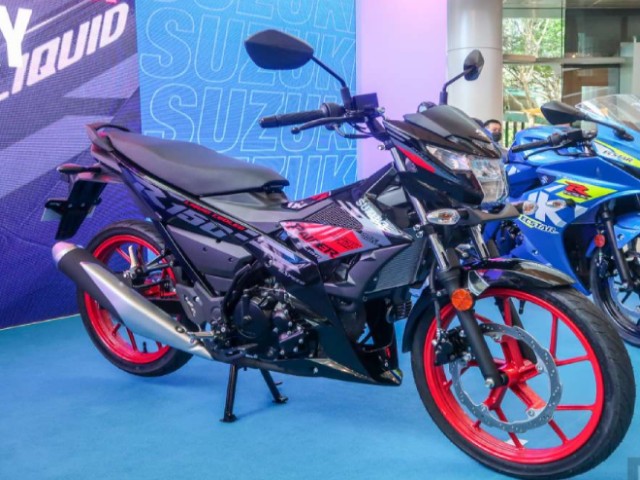 Trình làng xe côn 2022 Suzuki Raider R150 Fi giá hơn 42 triệu đồng