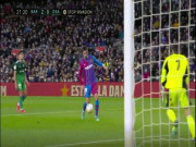 Bóng đá - Video bóng đá Barcelona - Osasuna: &quot;Song tấu&quot; rực sáng, sụp đổ sau 27 phút (Vòng 28 La Liga)