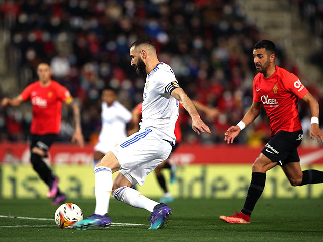 Video bóng đá Mallorca - Real Madrid: Cú đúp Benzema, niềm vui không trọn vẹn (Vòng 28 La Liga)