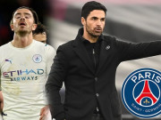 Bóng đá - &quot;Báo động đỏ&quot; Man City đua vô địch NHA, PSG tính cuỗm Arteta khỏi Arsenal (Clip 1 phút Bóng đá 24H)