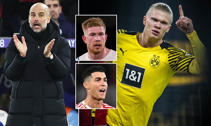 Man City sẵn sàng trả Haaland 500.000 bảng/tuần, vượt Ronaldo và De Bruyne&nbsp;trở thành "ông hoàng lương bổng" của Ngoại hạng Anh