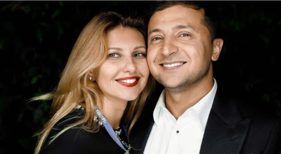 Tổng thống Ukraine Volodymyr Zelensky cùng phu nhân. Ảnh: Instagram