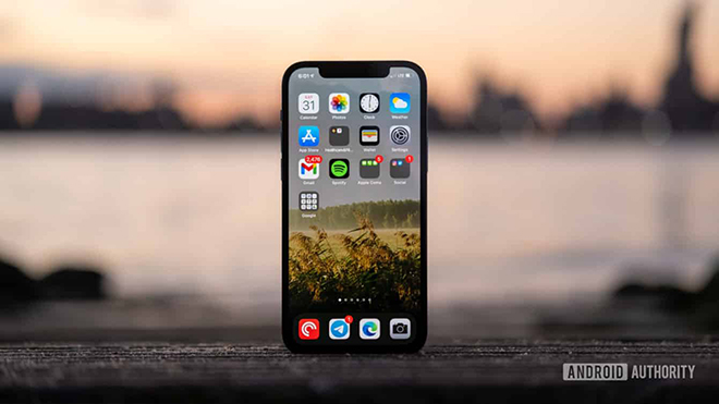 iPhone 12 Pro vẫn còn "tai thỏ" khá lớn.