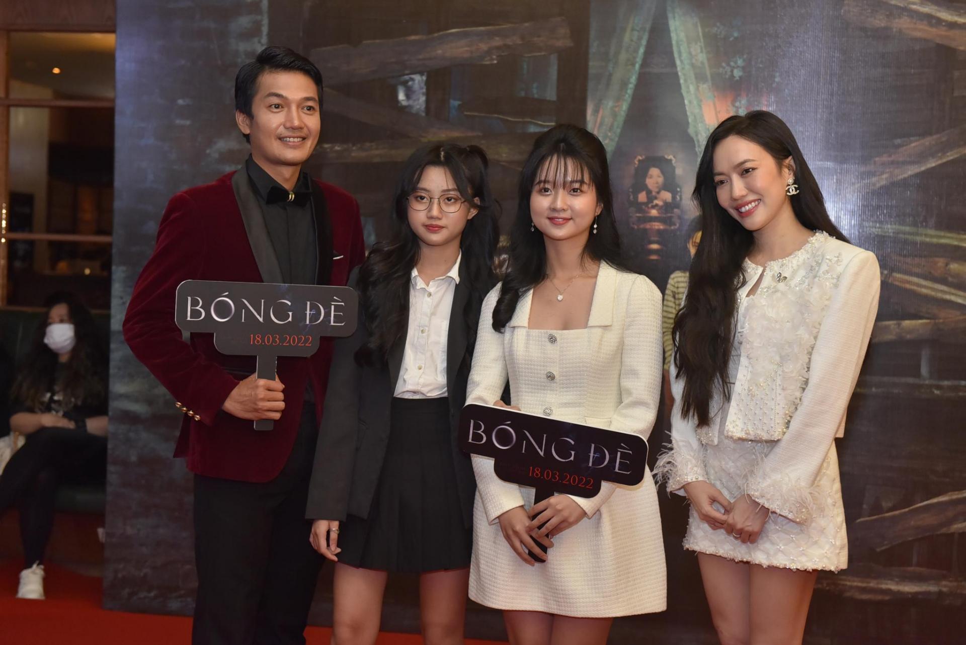 Dàn diễn viên của phim "Bóng đè": Quang Tuấn, Mai Cát Vi, Lâm Thanh Mỹ, Diệu Nhi