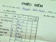 Giáo dục - du học - Bố khoe ngày xưa học giỏi nhất lớp, con trai vô tình tìm thấy bảng điểm lớp 10 của bố, đọc xong mà muốn &quot;ngất tại chỗ&quot;