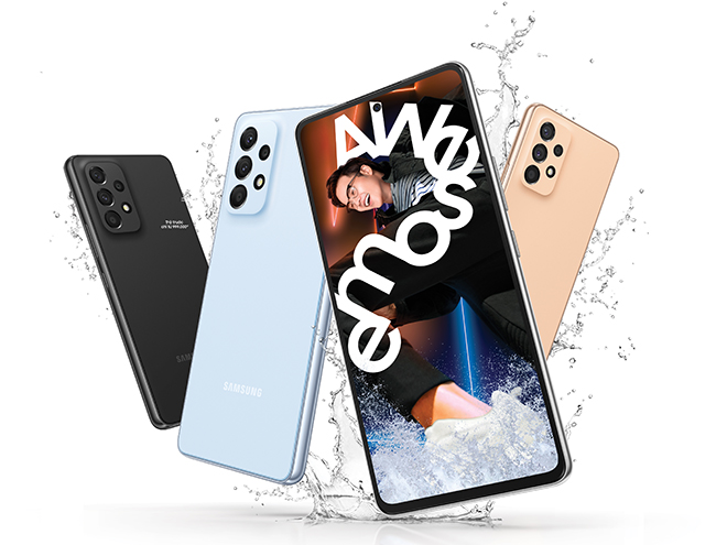 Khả năng chống nước của Galaxy A53 rất tốt.