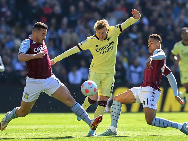 Trực tiếp bóng đá Aston Villa - Arsenal: Đội khách mở tỉ số (Vòng 30 Ngoại hạng Anh)