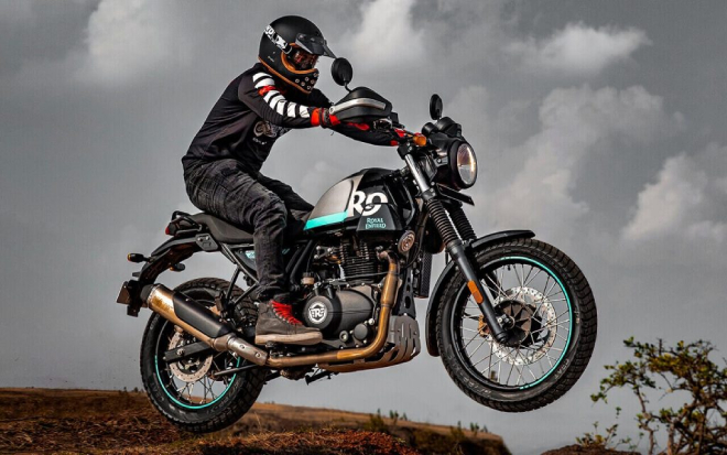 2022 Royal Enfield Himalayan Scram 411 cực chất, giá rẻ hơn 60 triệu đồng - 5