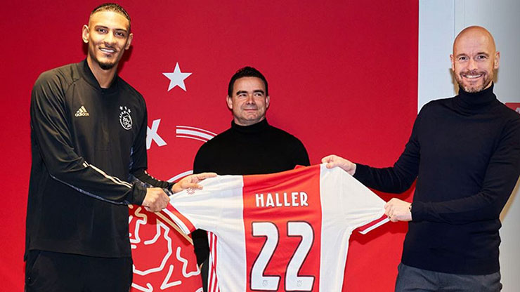 Haller sẽ theo chân HLV Ten Hag đến MU?