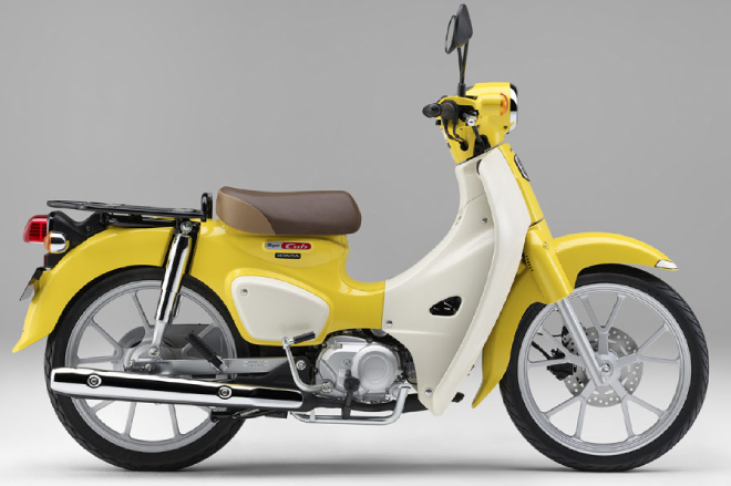 Huyền thoại siêu tiết kiệm xăng 2022 Honda Super Cub chuẩn bị ra mắt - 1