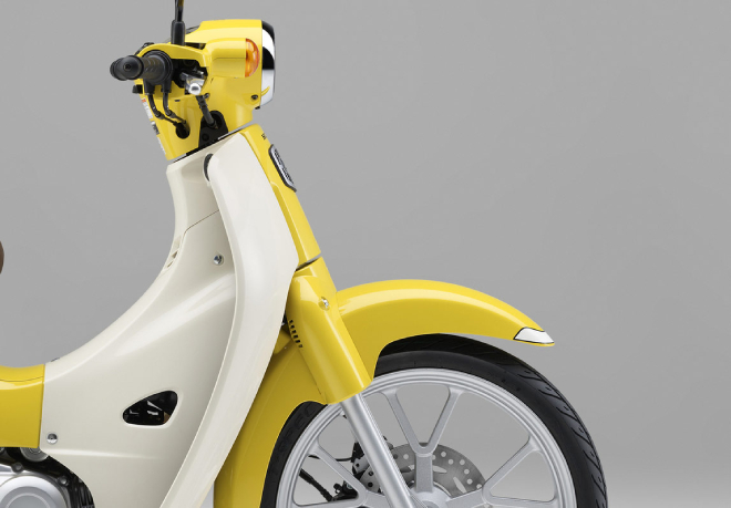 Huyền thoại siêu tiết kiệm xăng 2022 Honda Super Cub chuẩn bị ra mắt - 4