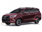 Tin tức ô tô - Toyota Innova phiên bản động cơ lai lộ ảnh phác thảo