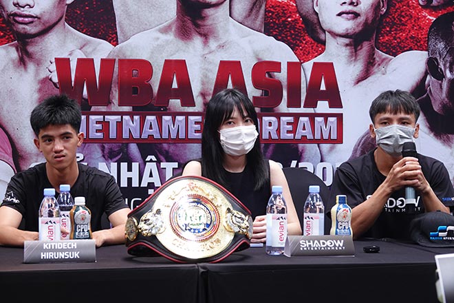 Hai võ sĩ tài năng sẽ so tài tranh chiếc đai vô địch WBA Châu Á danh giá